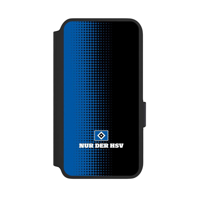 Galaxy S22 NIVOflip Nur der HSV - Rautenraster Schwarz