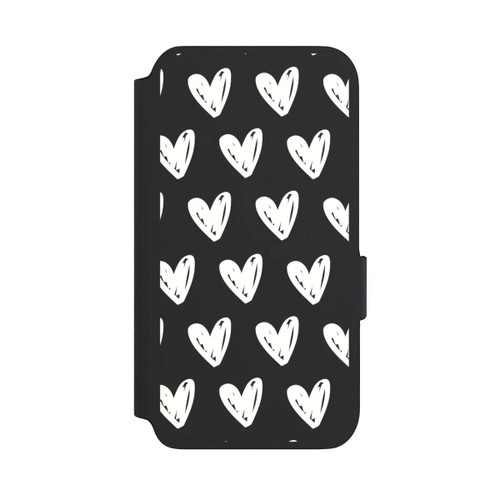 Samsung Galaxy S22 NIVOflip Herzen Weiß ohne Hintergrund