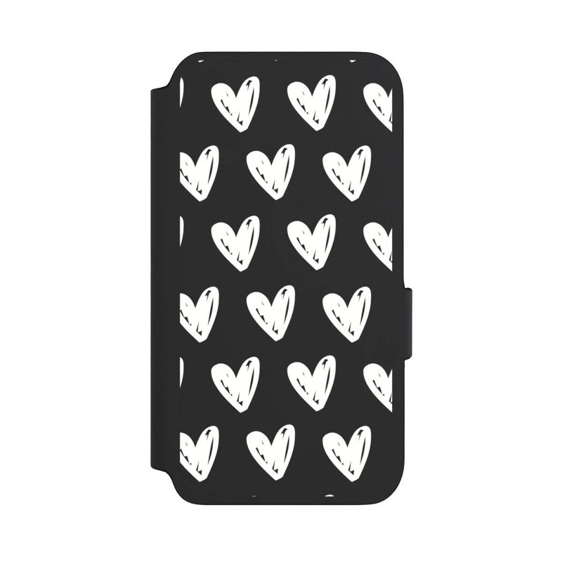 Galaxy S22 NIVOflip Herzen Weiß ohne Hintergrund