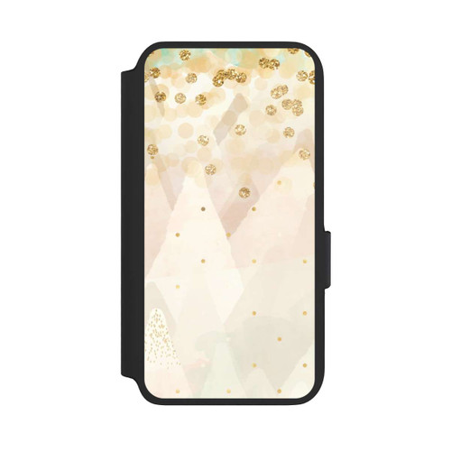 Samsung Galaxy S22 NIVOflip Gold Glitter Snow Look