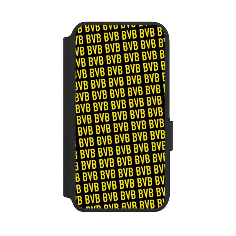 Galaxy S22 NIVOflip BVB BVB BVB - Schwarz