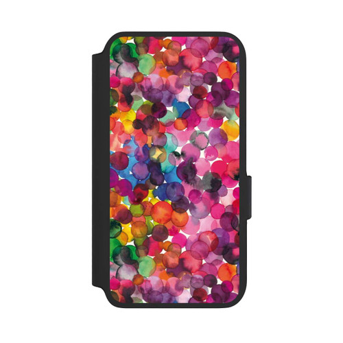 Samsung Galaxy S22 NIVOflip Überlappende Aquarellpunkte