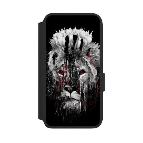 Samsung Galaxy S22 NIVOflip Löwe Rote Augen