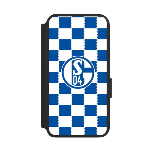 Samsung Galaxy S22 NIVOflip Muster Schalke 04