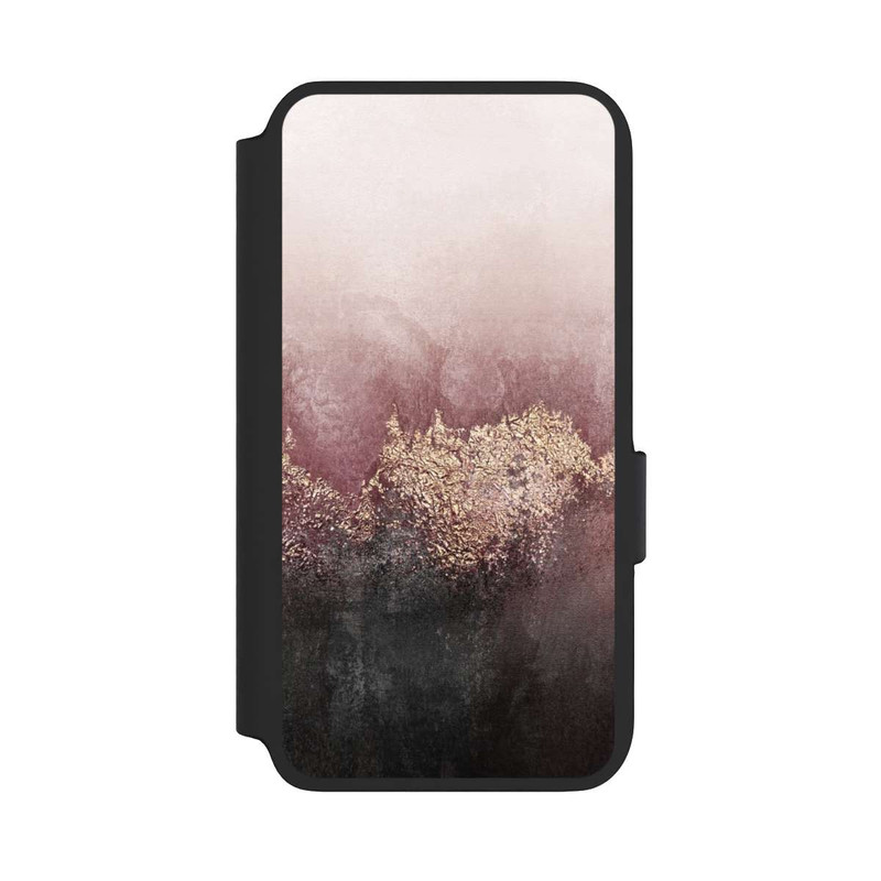 Galaxy S22 NIVOflip Rosa Himmelsstaub Golddruck