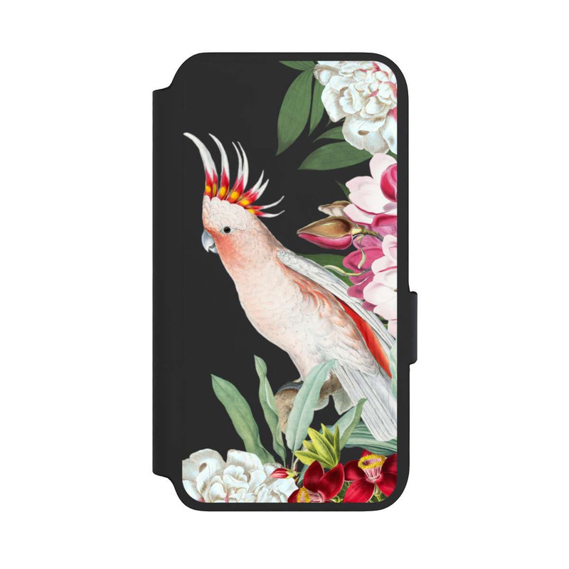 Galaxy S22 NIVOflip Parrot Flowers