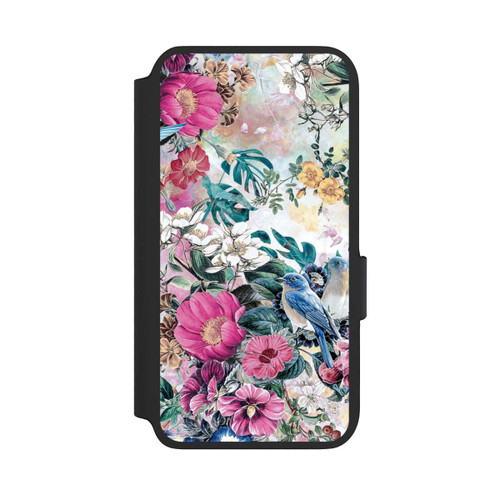 Samsung Galaxy S22 NIVOflip Vögel und Blumen