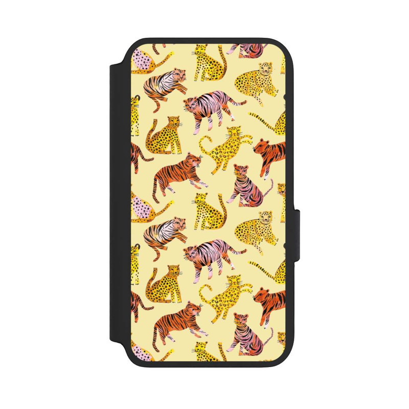 Galaxy S22 NIVOflip Tiger und Leoparden Savannah