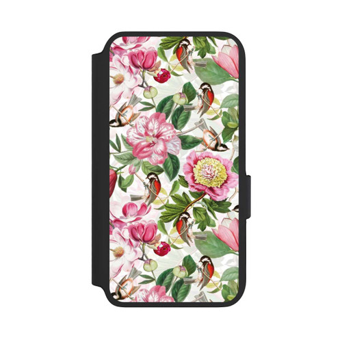 Samsung Galaxy S22 NIVOflip Weißer Garten