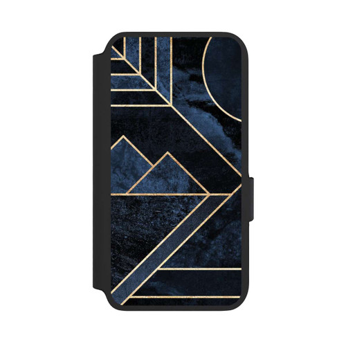 Samsung Galaxy S22 NIVOflip Modern Wild Gold Print