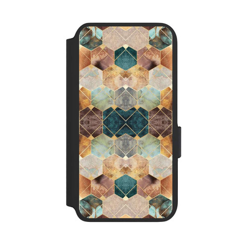 Samsung Galaxy S22 NIVOflip Natural Hexagons And Diamonds