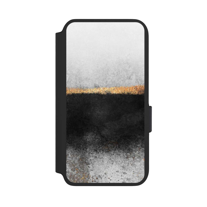 Galaxy S22 NIVOflip Ruß und Golddruck