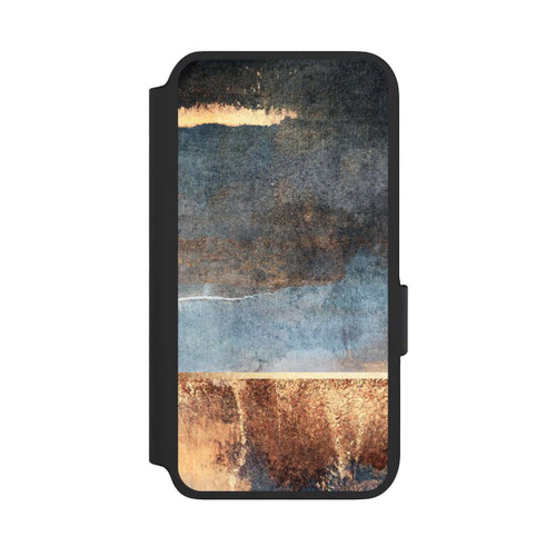 Samsung Galaxy S22 NIVOflip Storm Gold Print