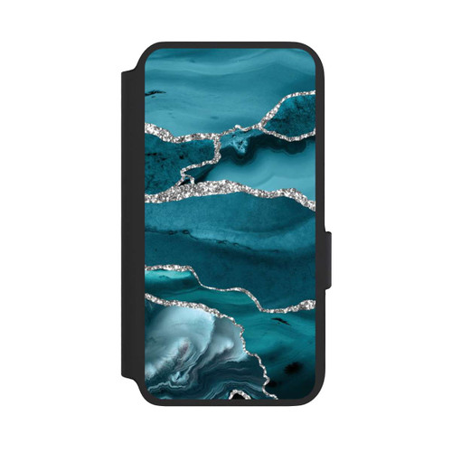 Samsung Galaxy S22 NIVOflip Gletscher Eis Marmor