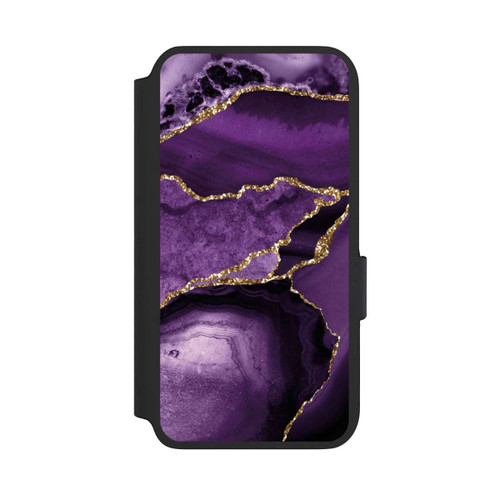 Samsung Galaxy S22 NIVOflip Lila Marmor Landschaft