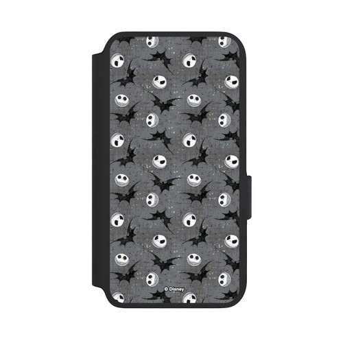 Samsung Galaxy S22 NIVOflip Jack Grey Pattern Tim Burtons Nightmare before Christmas