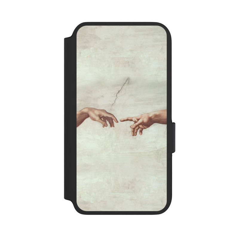 Galaxy S22 NIVOflip Die Hände von Gott und Adam von Michelangelo Buonarroti