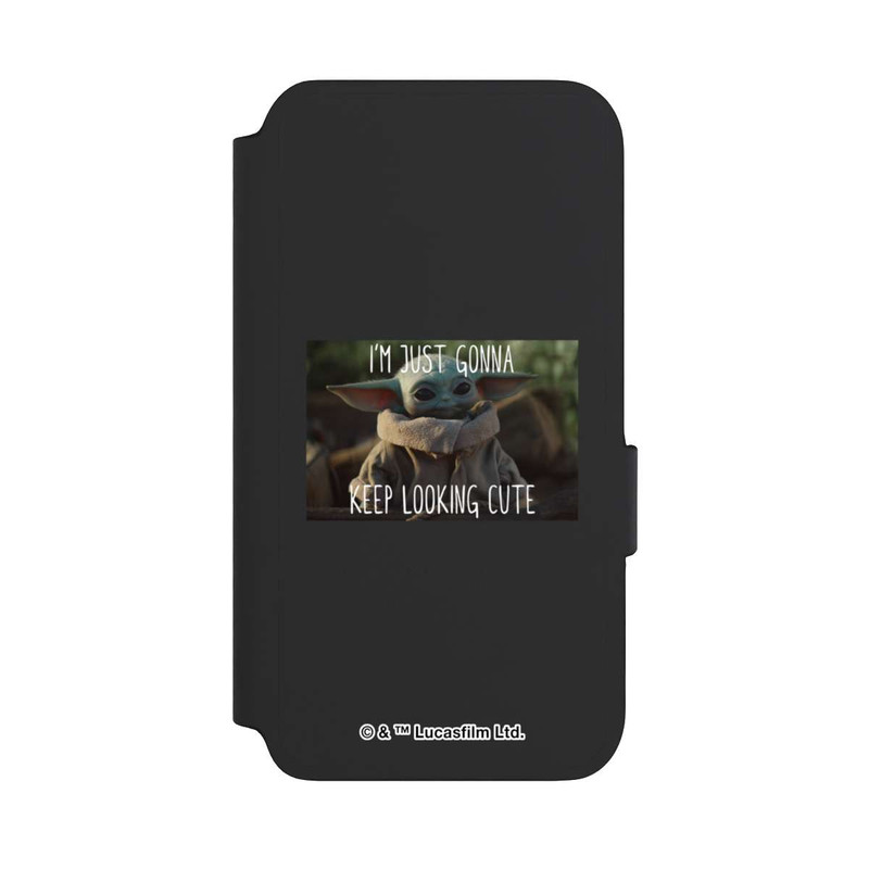 Galaxy S22 NIVOflip Star Wars The Child Cute Transparent