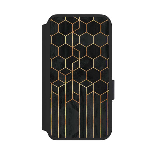 Samsung Galaxy S22 NIVOflip Black Hexagons
