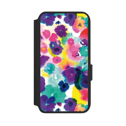 Samsung Galaxy S22 NIVOflip Aquarellblumen abstrakt