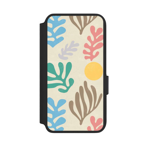 Samsung Galaxy S22 NIVOflip Blätter im modernen Matisse-Stil