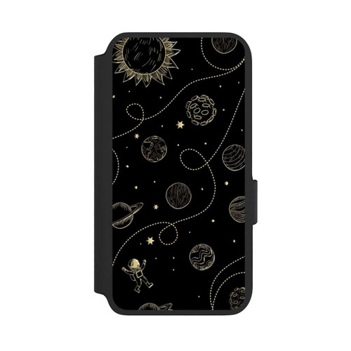 Samsung Galaxy S22 NIVOflip Planeten Gold