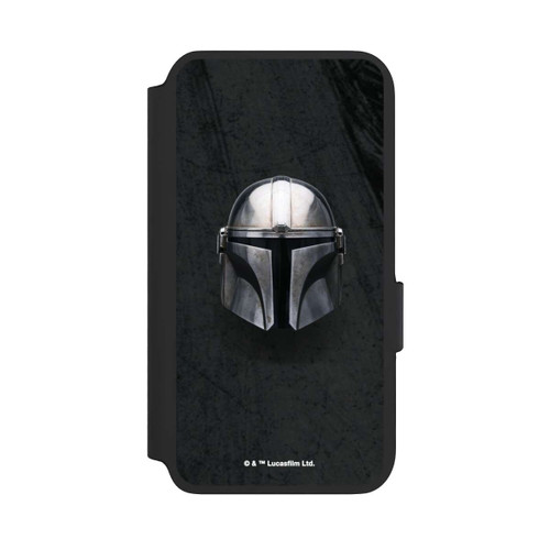Samsung Galaxy S22 NIVOflip Schwarzer Mandalorianer Helm