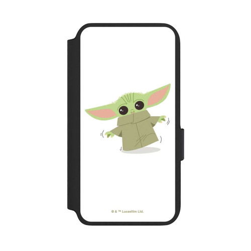 Samsung Galaxy S22 NIVOflip Baby Yoda läuft