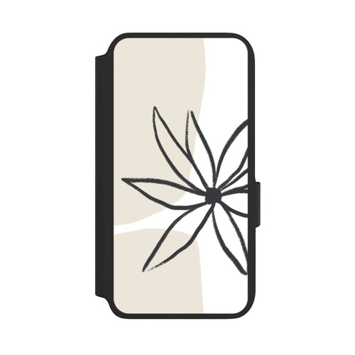 Samsung Galaxy S22 NIVOflip Blume und Creme