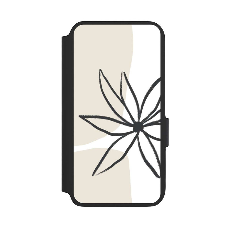 Galaxy S22 NIVOflip Fleur et crème
