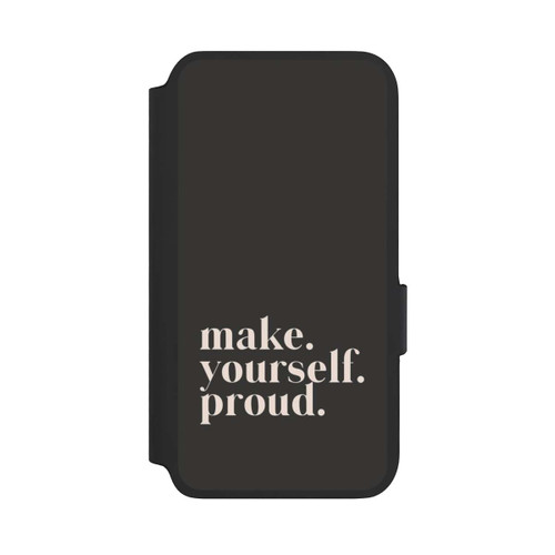 Samsung Galaxy S22 NIVOflip Make Yourself Proud Quote