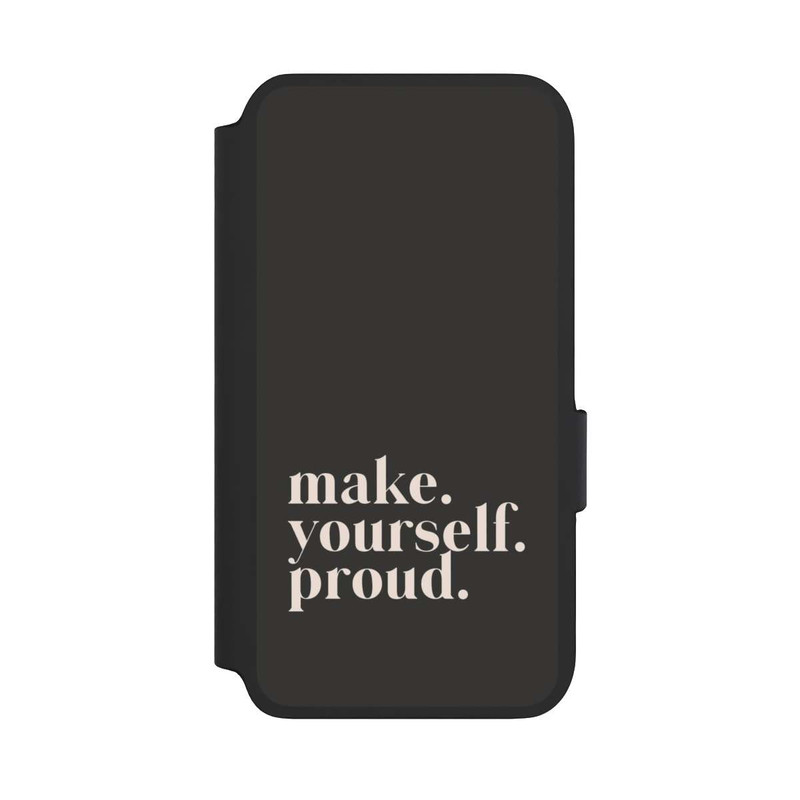 Galaxy S22 NIVOflip Make Yourself Proud Quote
