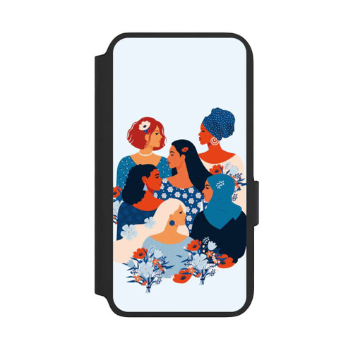 Samsung Galaxy S22 NIVOflip Frauen Diversity Blau