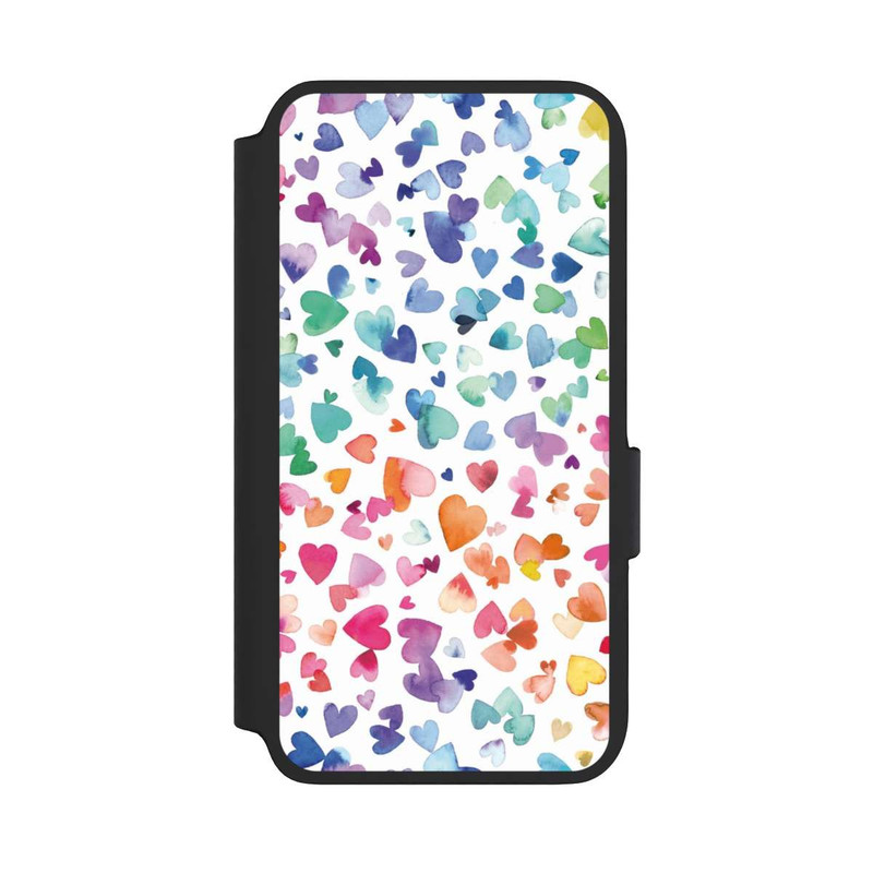 Galaxy S22 NIVOflip Liebesherzen aquarell