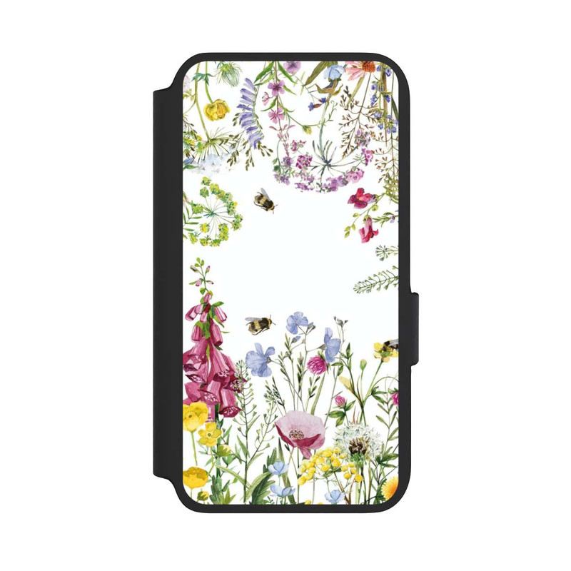 Galaxy S22 NIVOflip Cadre de fleurs sauvages des prés d'été