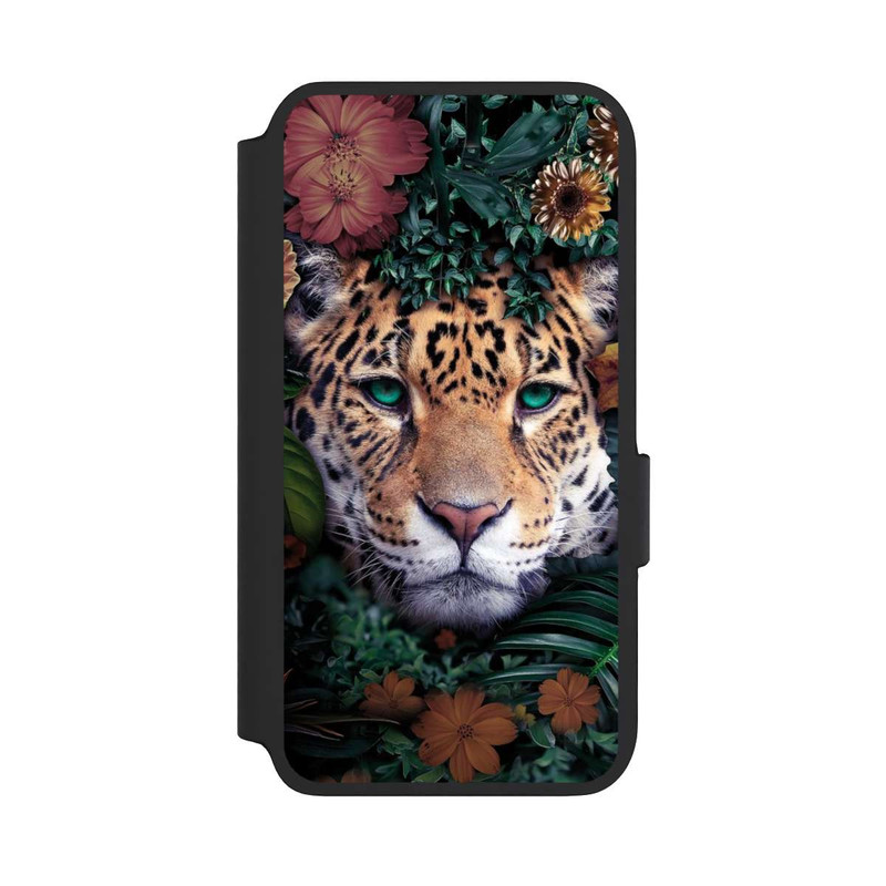 Galaxy S22 NIVOflip Jaguar im Dschunglegrün