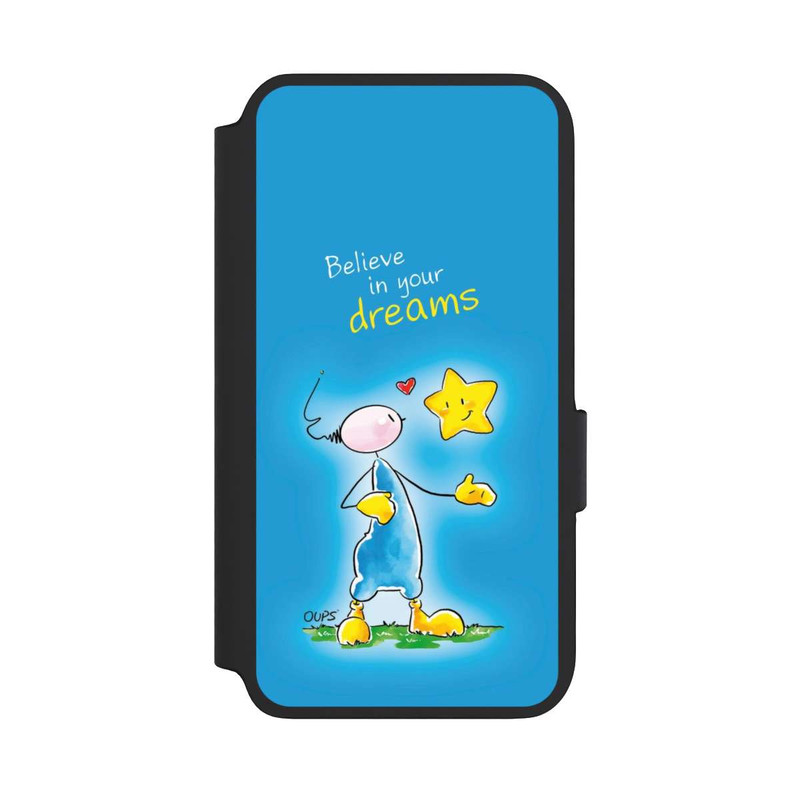 Galaxy S22 NIVOflip Believe In Your Dreams Blau