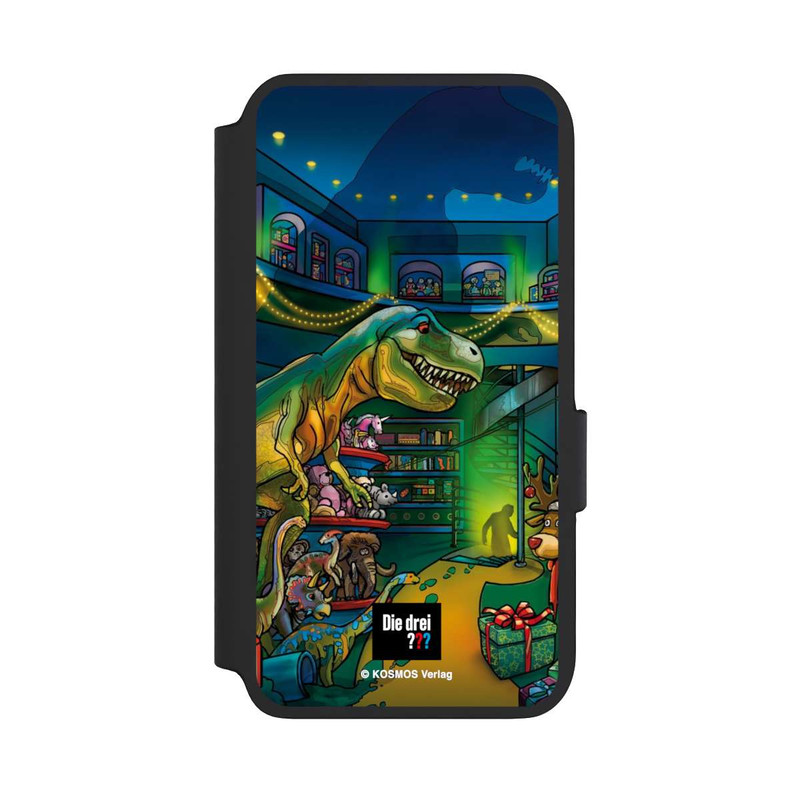 Galaxy S22 NIVOflip Die Drei Fragezeichen Dino
