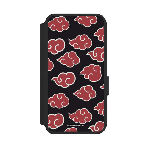 Samsung Galaxy S22 NIVOflip Akatsuki Pattern Noir Big