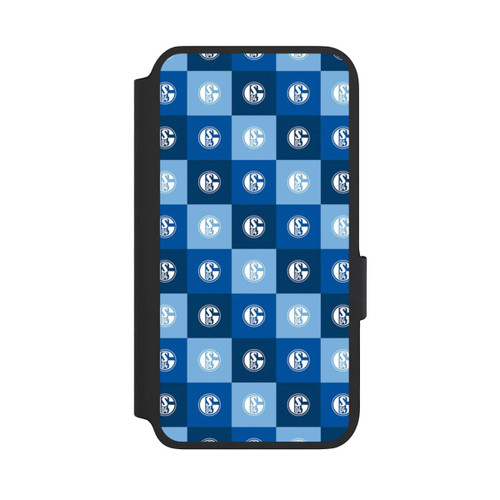 Samsung Galaxy S22 NIVOflip Schalke 04 Muster