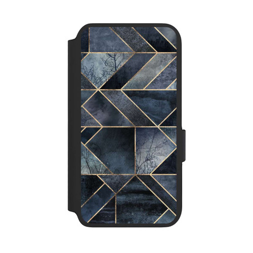 Samsung Galaxy S22 NIVOflip Abstract Nature-Dark Blue