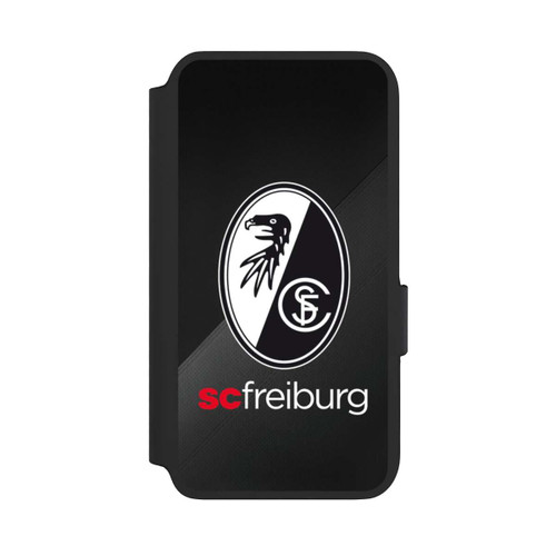 Samsung Galaxy S22 NIVOflip Zwei Texturen mit dem Schriftzug SC Freiburg