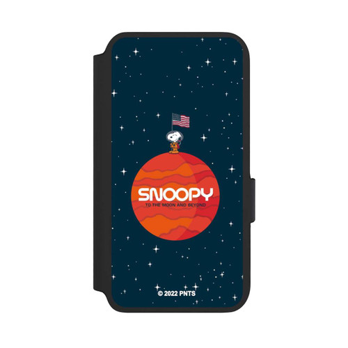 Samsung Galaxy S22 NIVOflip Snoopy Weltraumreisender Orange