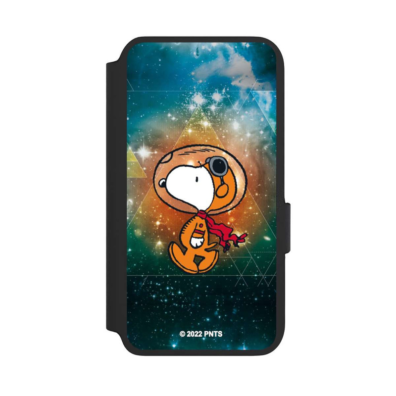 Galaxy S22 NIVOflip Snoopy Weltraumreisender Grün