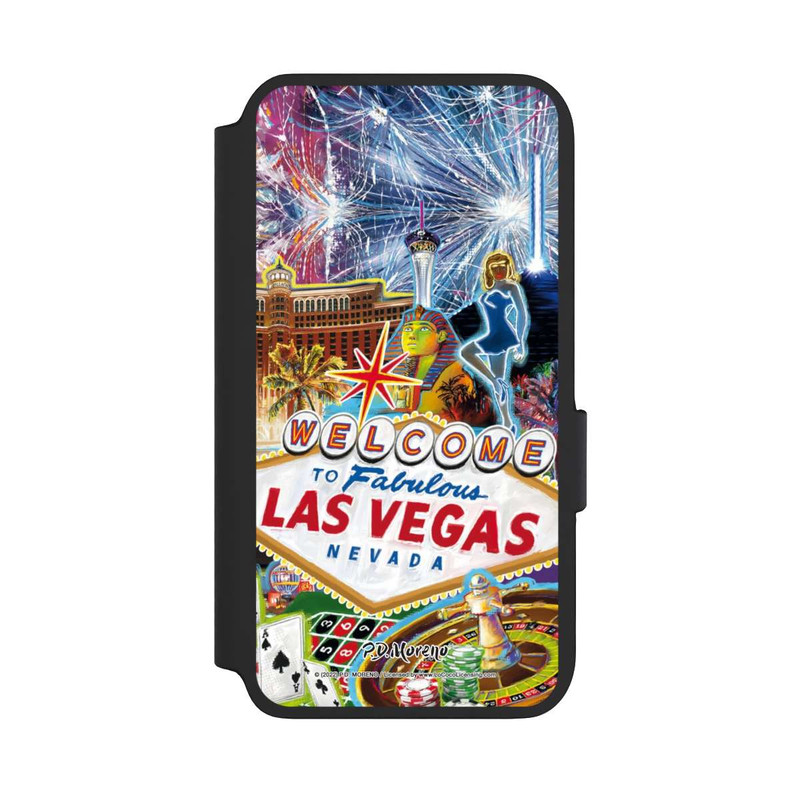 Galaxy S22 NIVOflip Las Vegas Art By P.D. Moreno