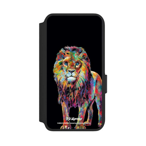 Samsung Galaxy S22 NIVOflip Lion Colorful Art By P.D. Moreno