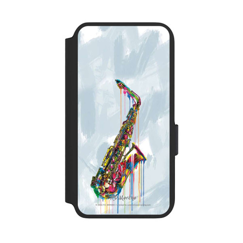Samsung Galaxy S22 NIVOflip Saxophone Art By P.D. Moreno