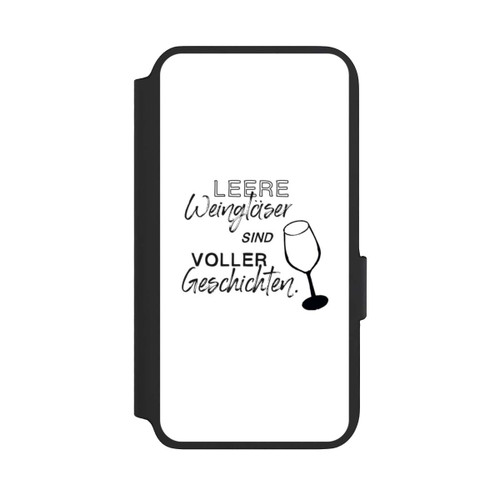 Samsung Galaxy S22 NIVOflip Leere Weingläser