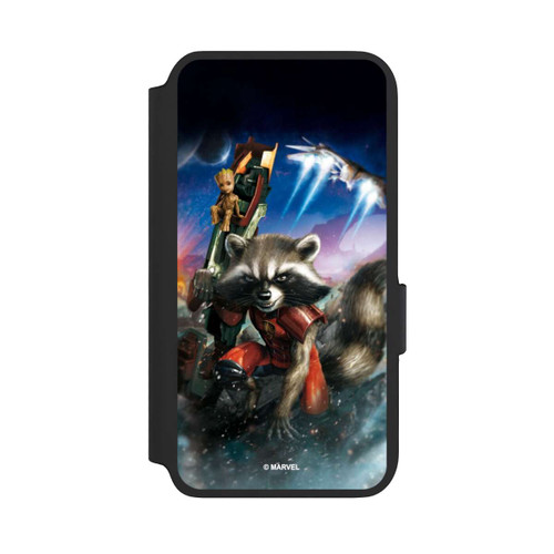 Samsung Galaxy S22 NIVOflip Rocket &amp; Baby Groot Guardians Of The Galaxy