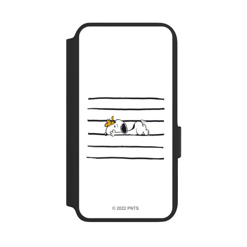 Samsung Galaxy S22 NIVOflip Snoopy &amp; Woodstock Lignes